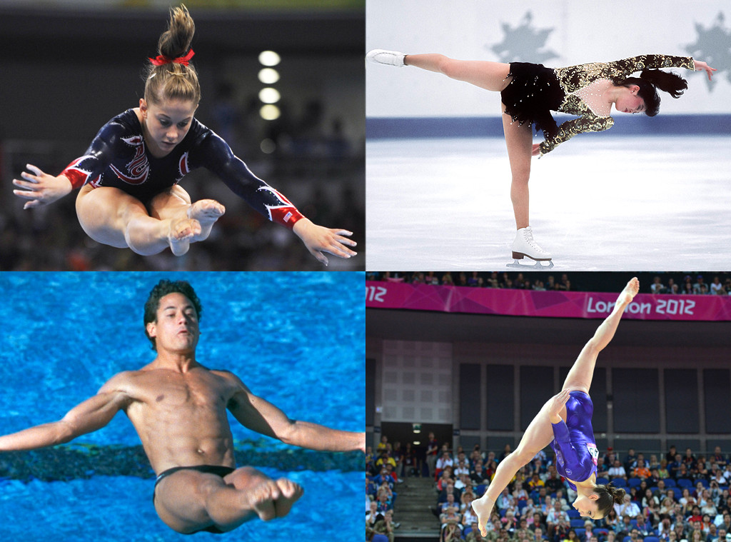 Olympians watching Olympics Olympians watching Olympics